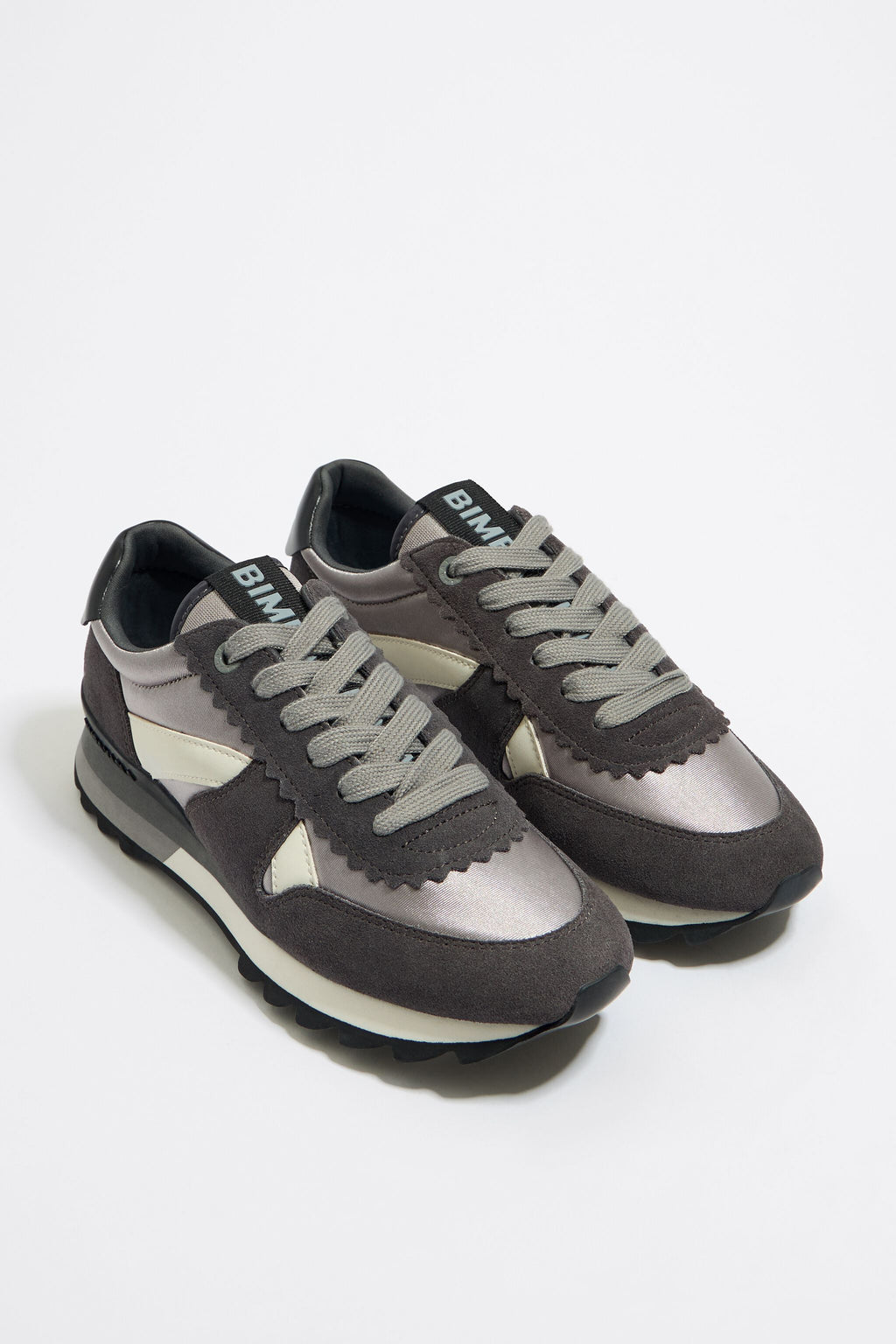 Dark silver 13 19 technical sneaker