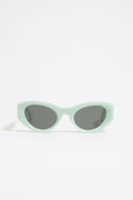 Aquamarine cat-eye sunglasses