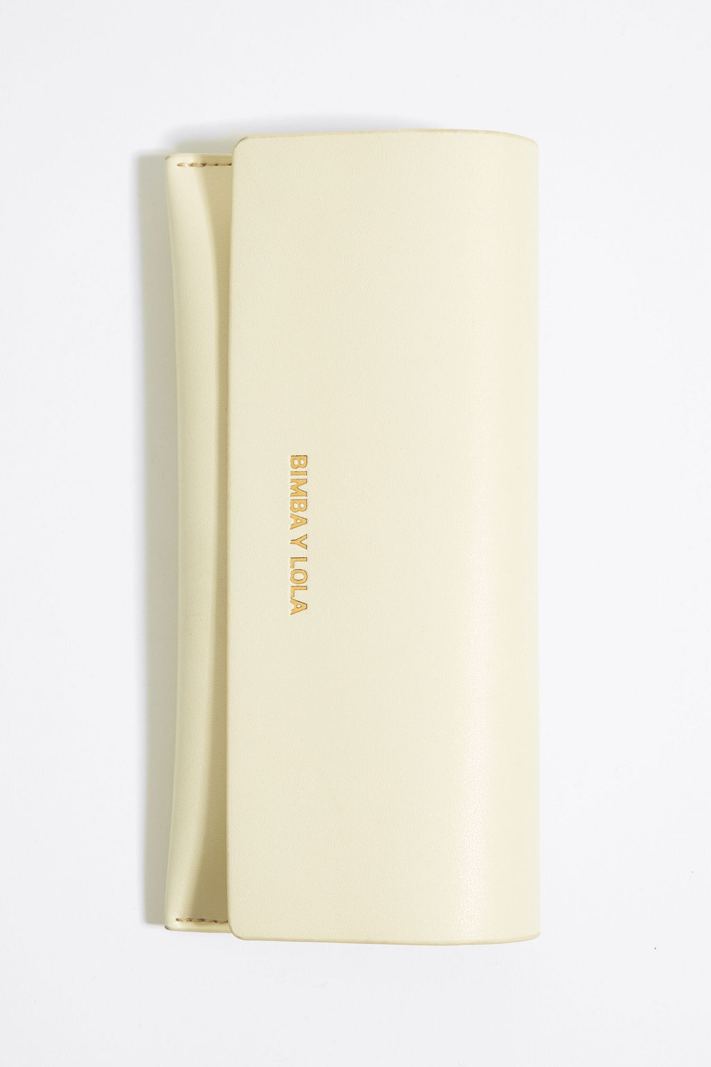 Cream rectangular sunglasses
