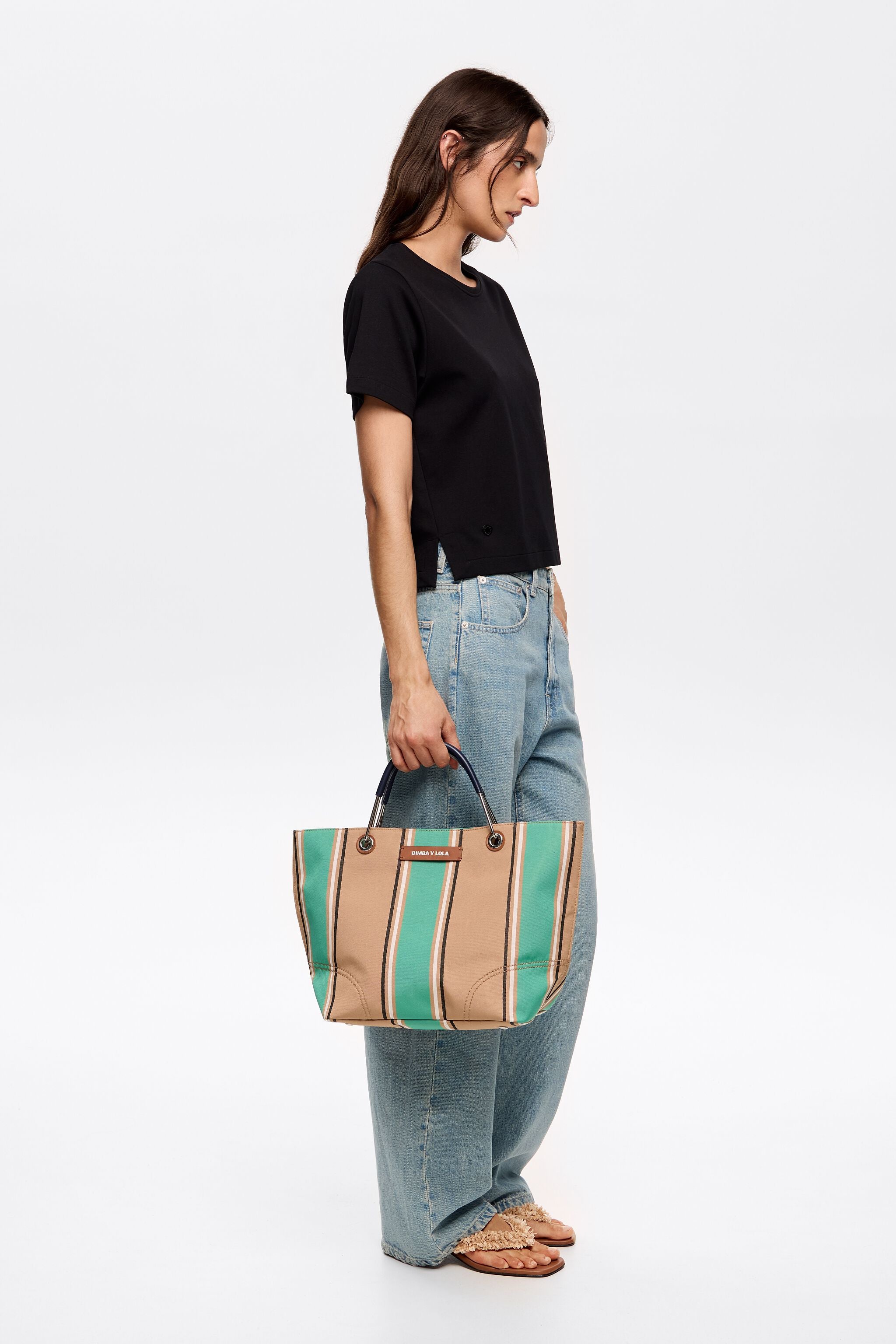 Medium green Canopy handbag