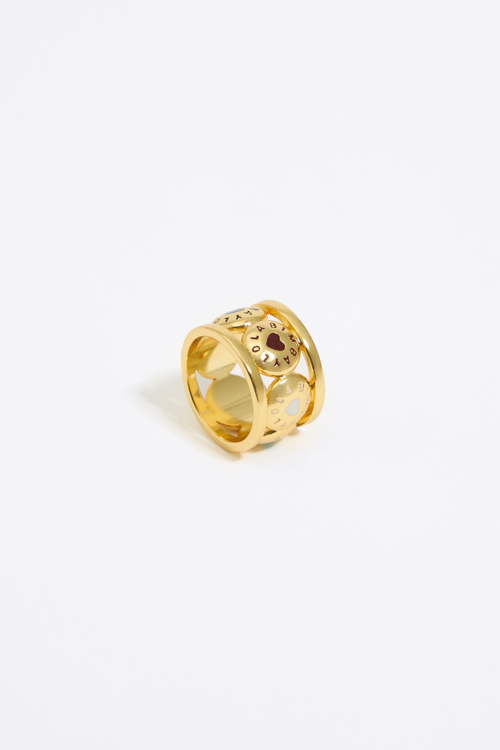 Multicolor Candy logo ring
