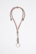 Pink detachable knots key ring