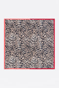 White leopard scarf