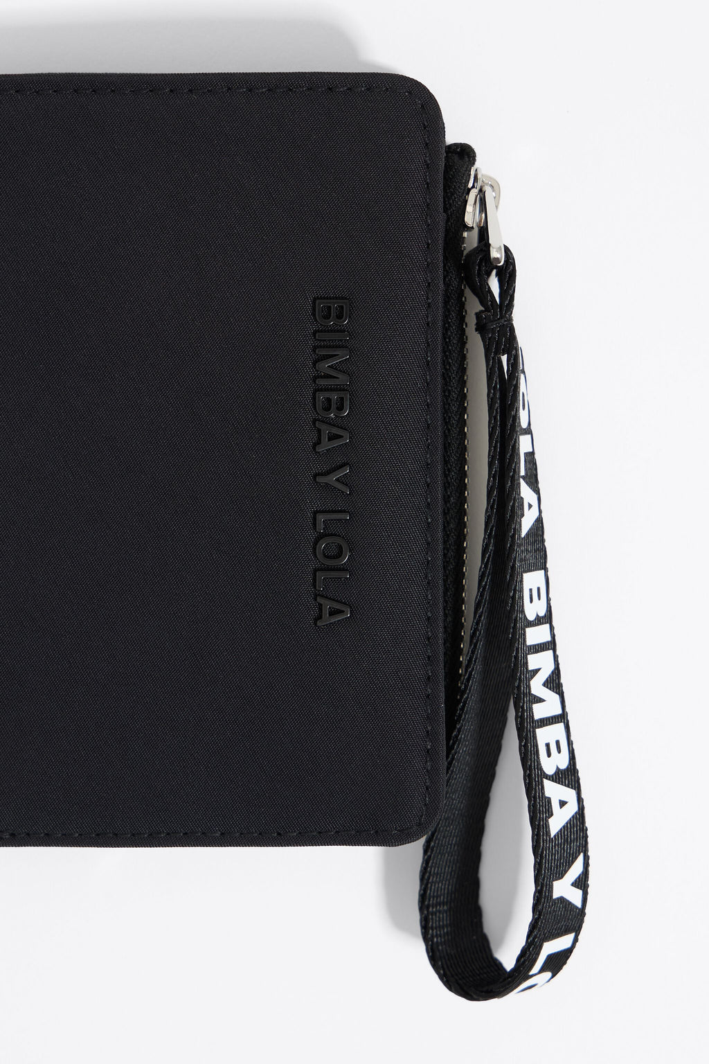 Black nylon purse