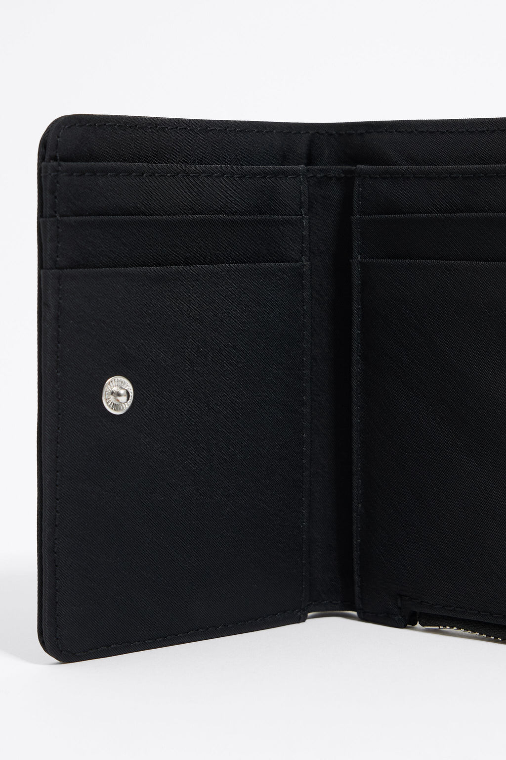 Black nylon purse