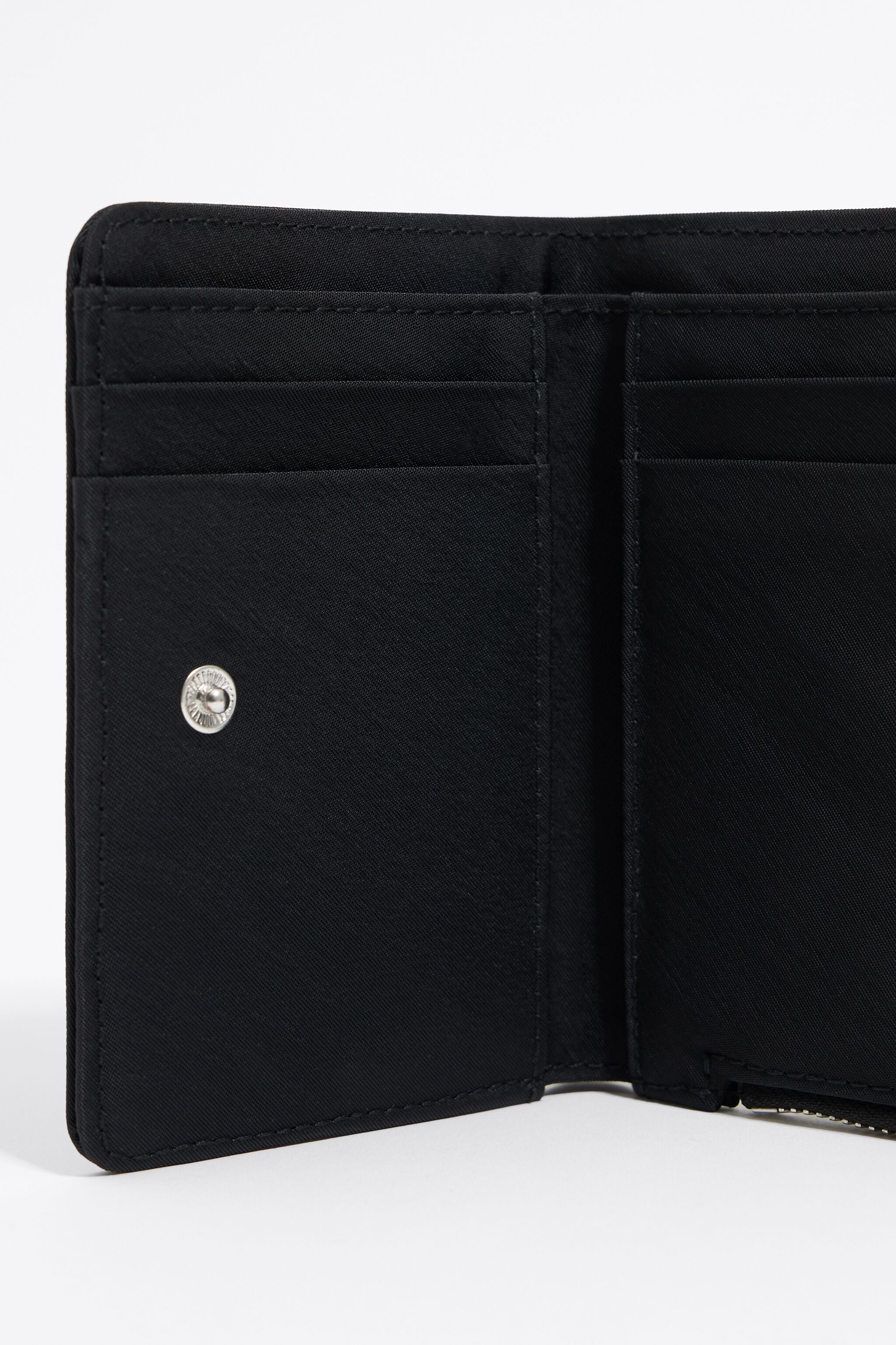 Black nylon purse