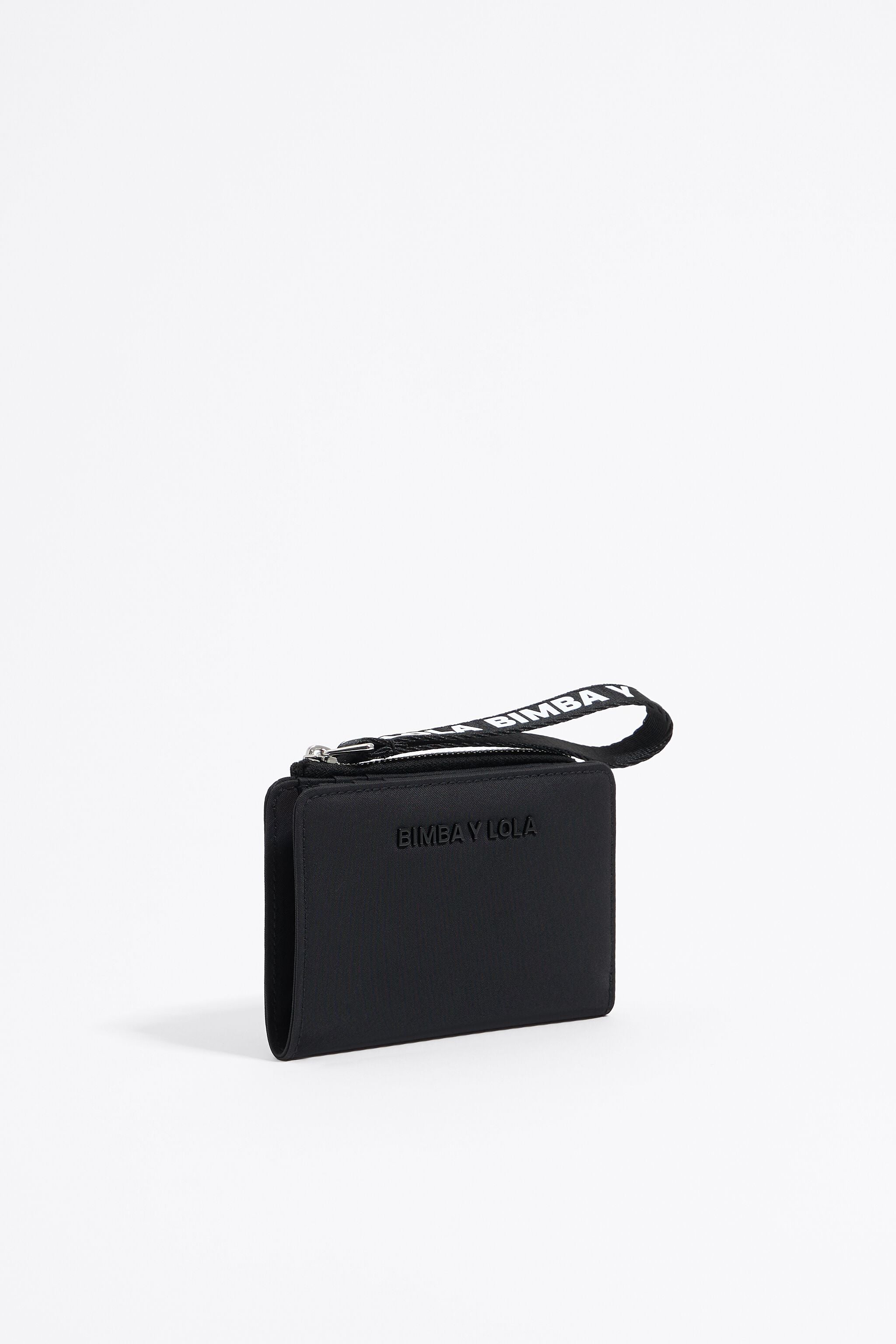 Black nylon purse