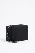 Large black nylon make-up case