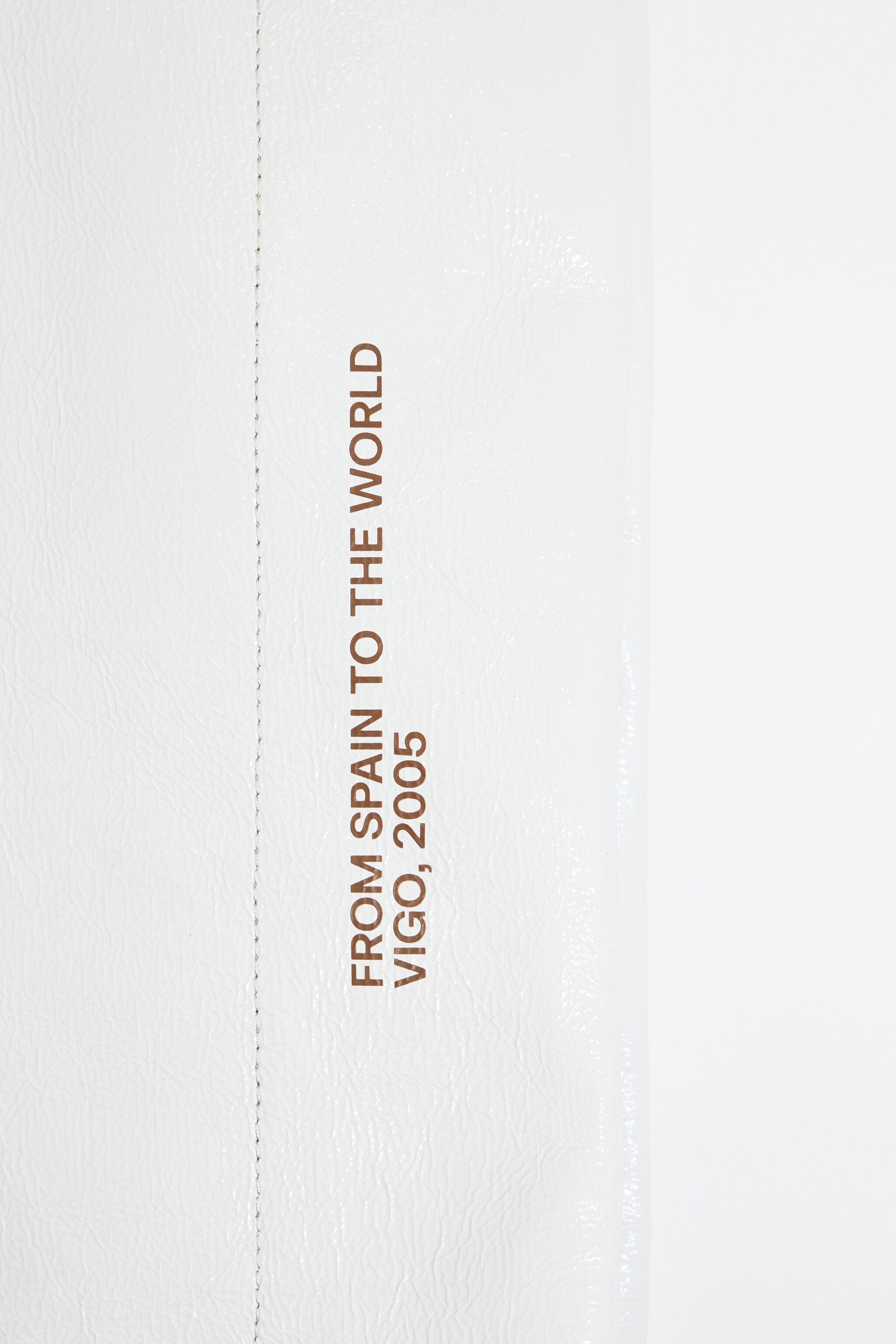 Large off-white shopper bag