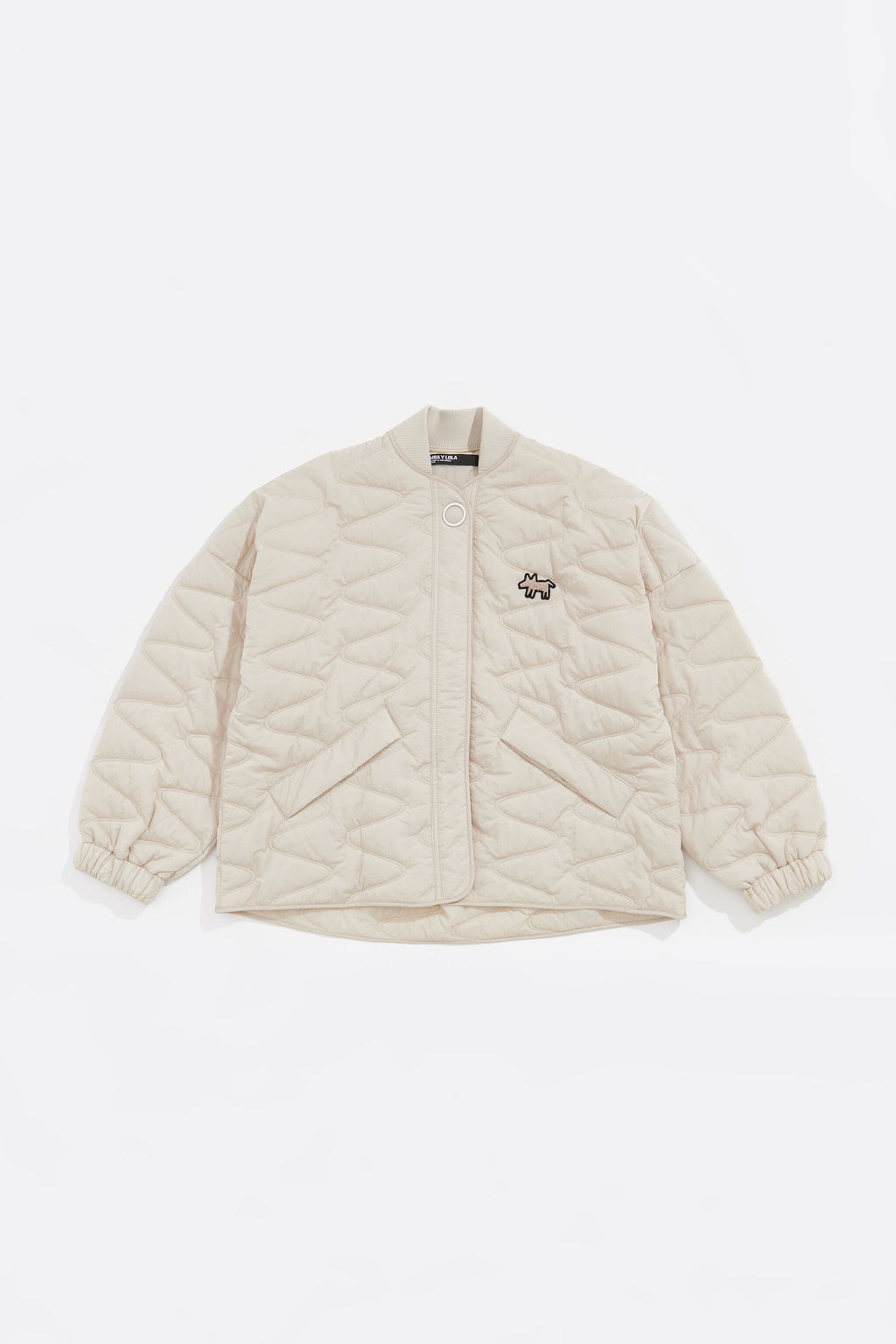 Ivory padded jacket