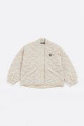 Ivory padded jacket