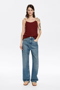 WIDE LEG - Blue denim jeans