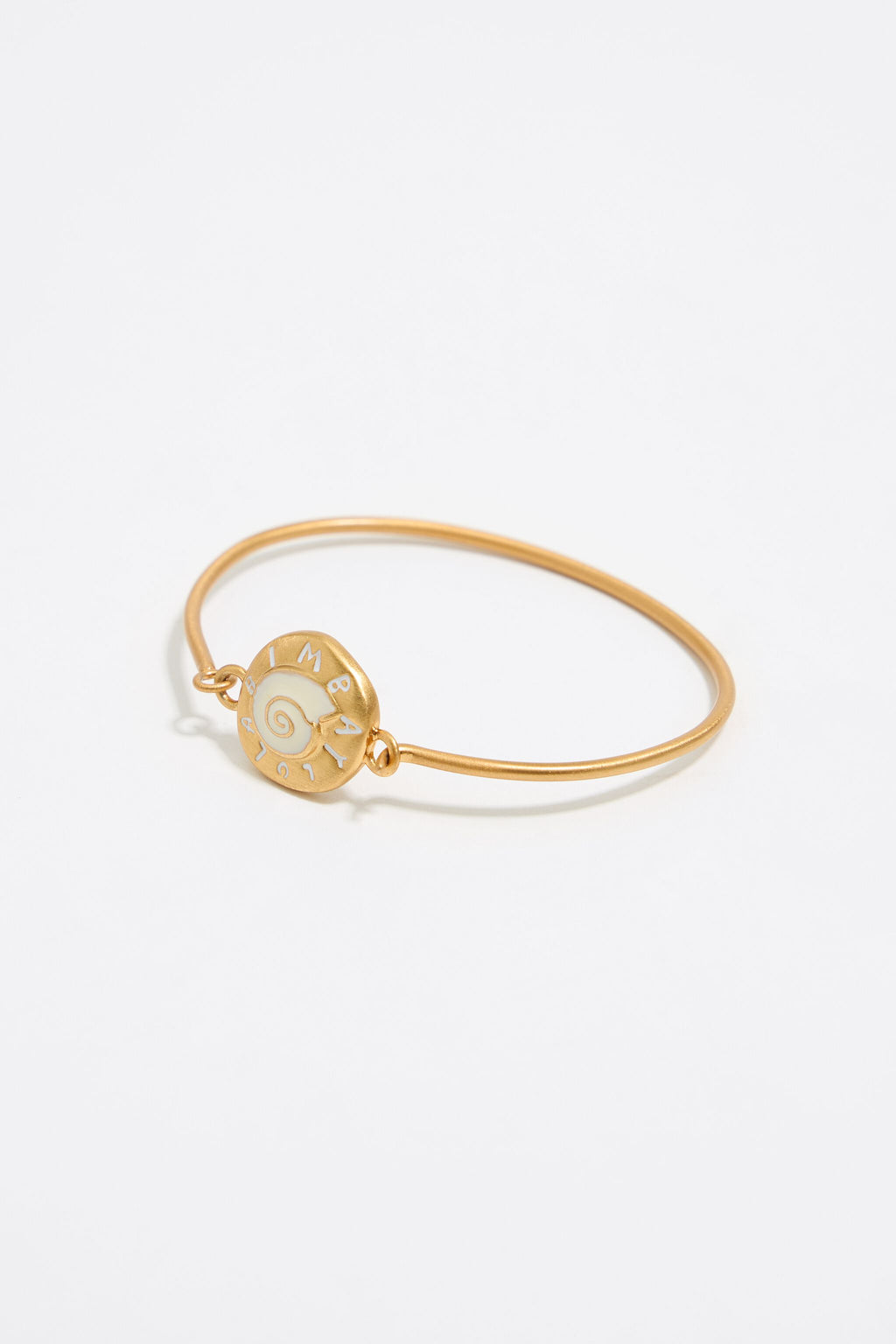 Ivory coin logo bracelet