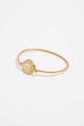 Ivory coin logo bracelet