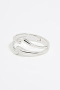 Silver metal bracelet
