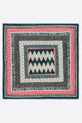 Ikat print shawl