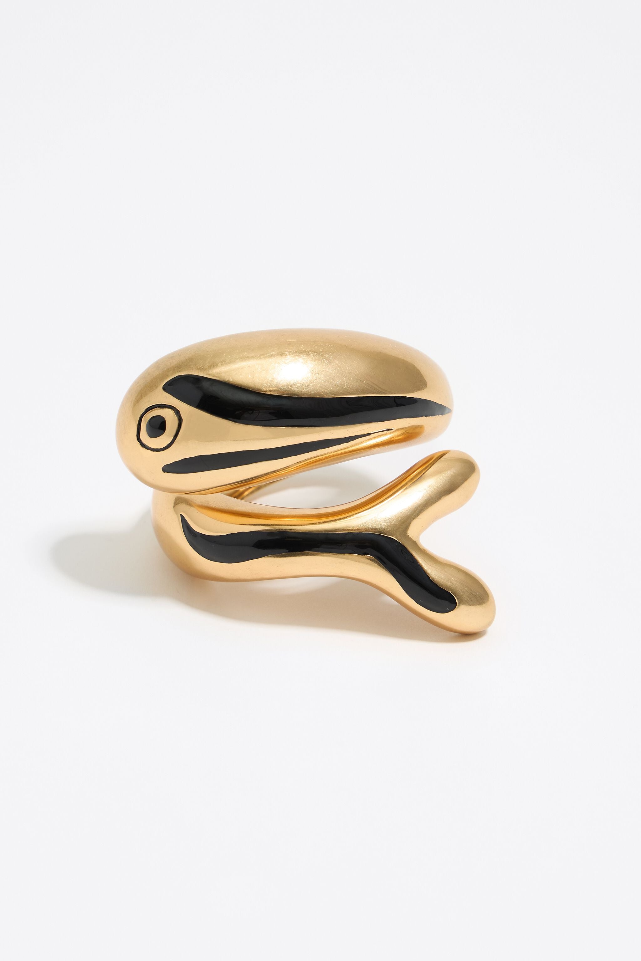 Gold fish bracelet