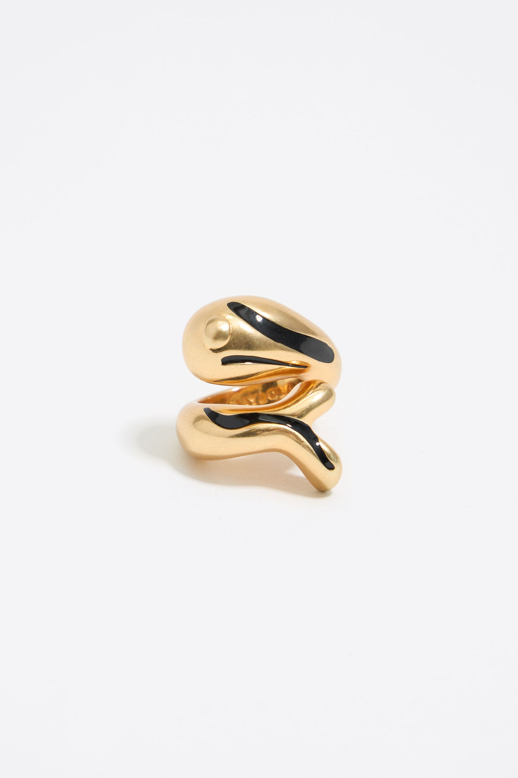 Gold fish ring