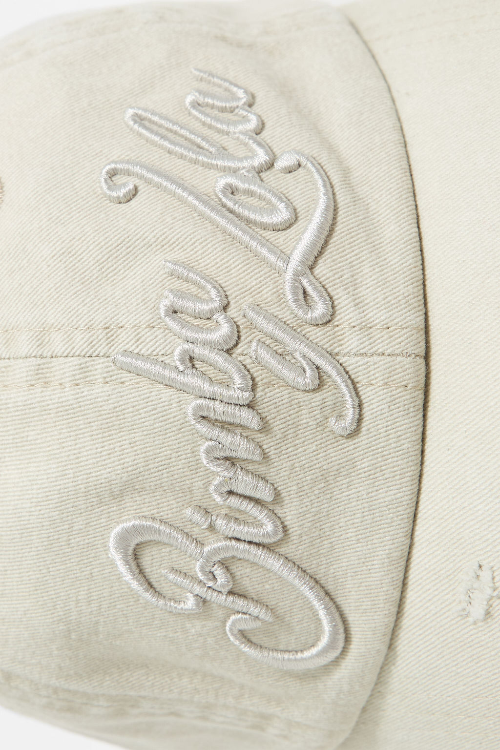 White cotton cap