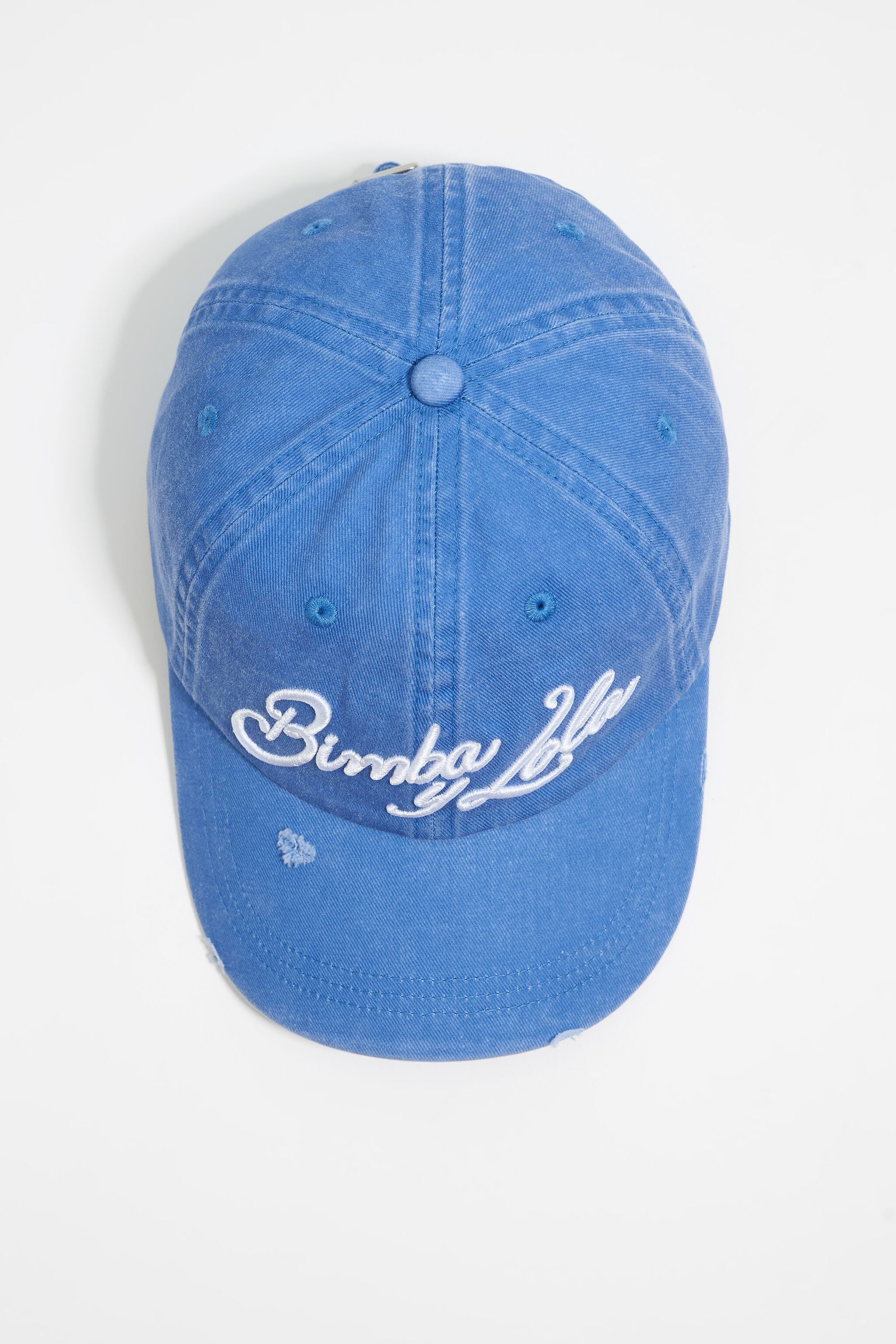 White cotton cap