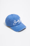 White cotton cap