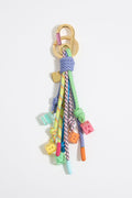 Blue ropes key ring