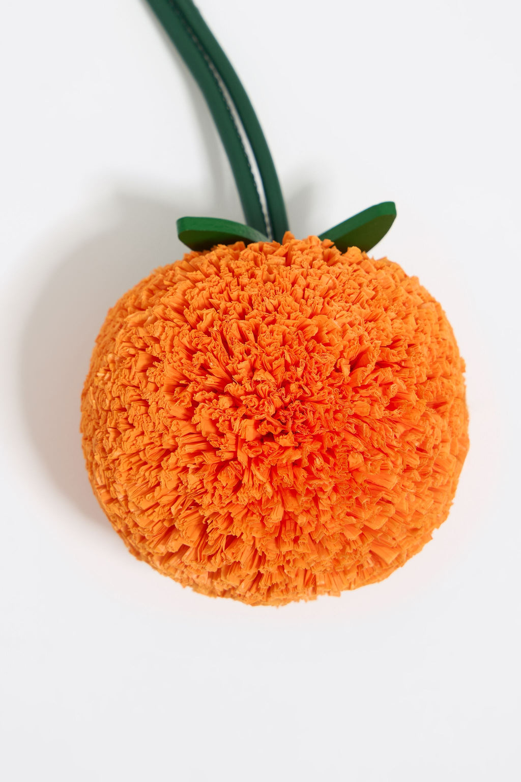 Orange bag charm