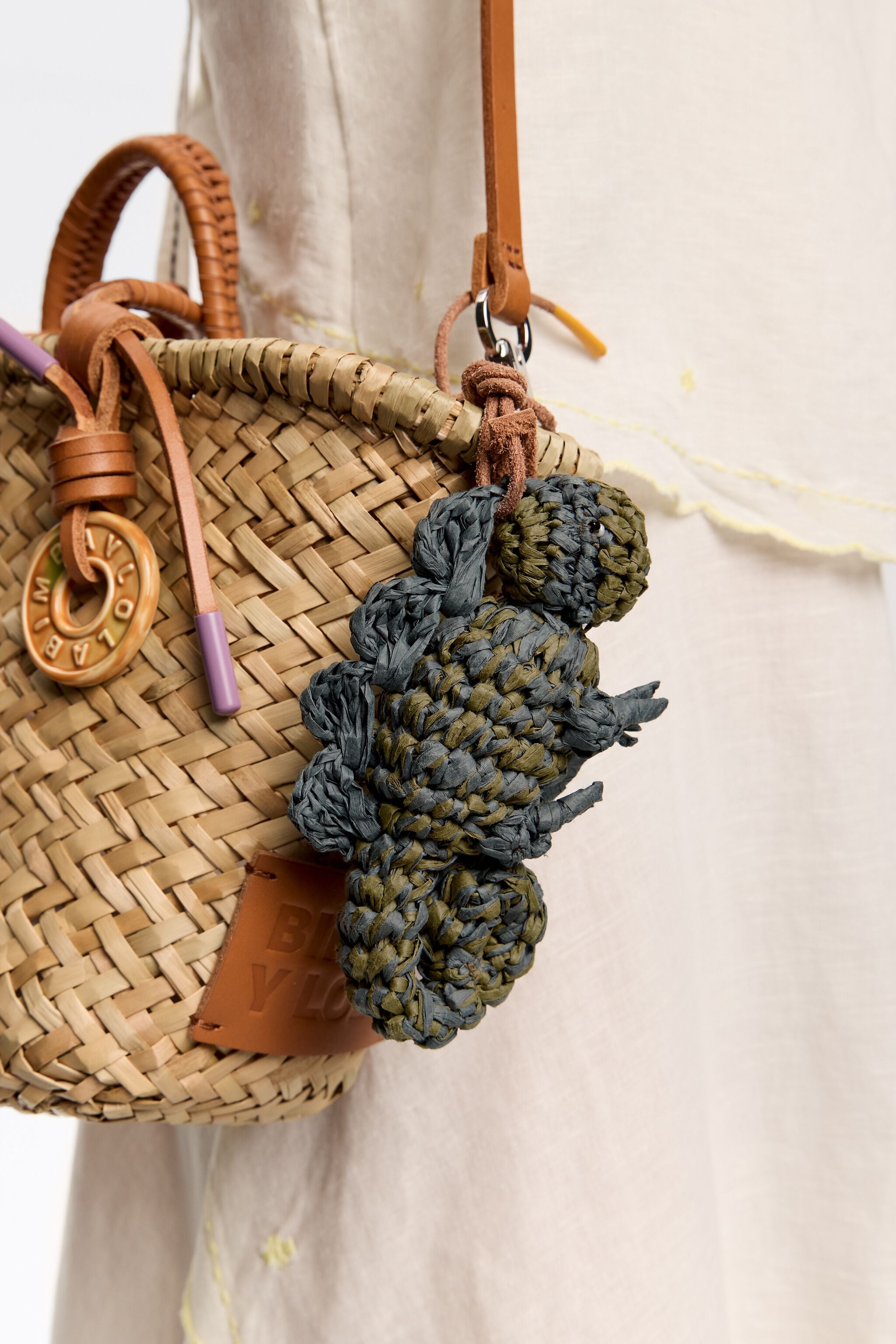 Chameleon bag charm