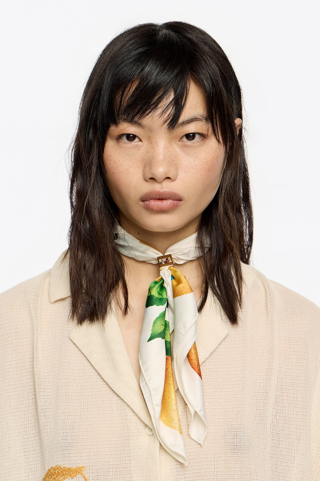 Charm scarf lemons