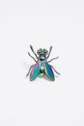 Multicolor fly charm