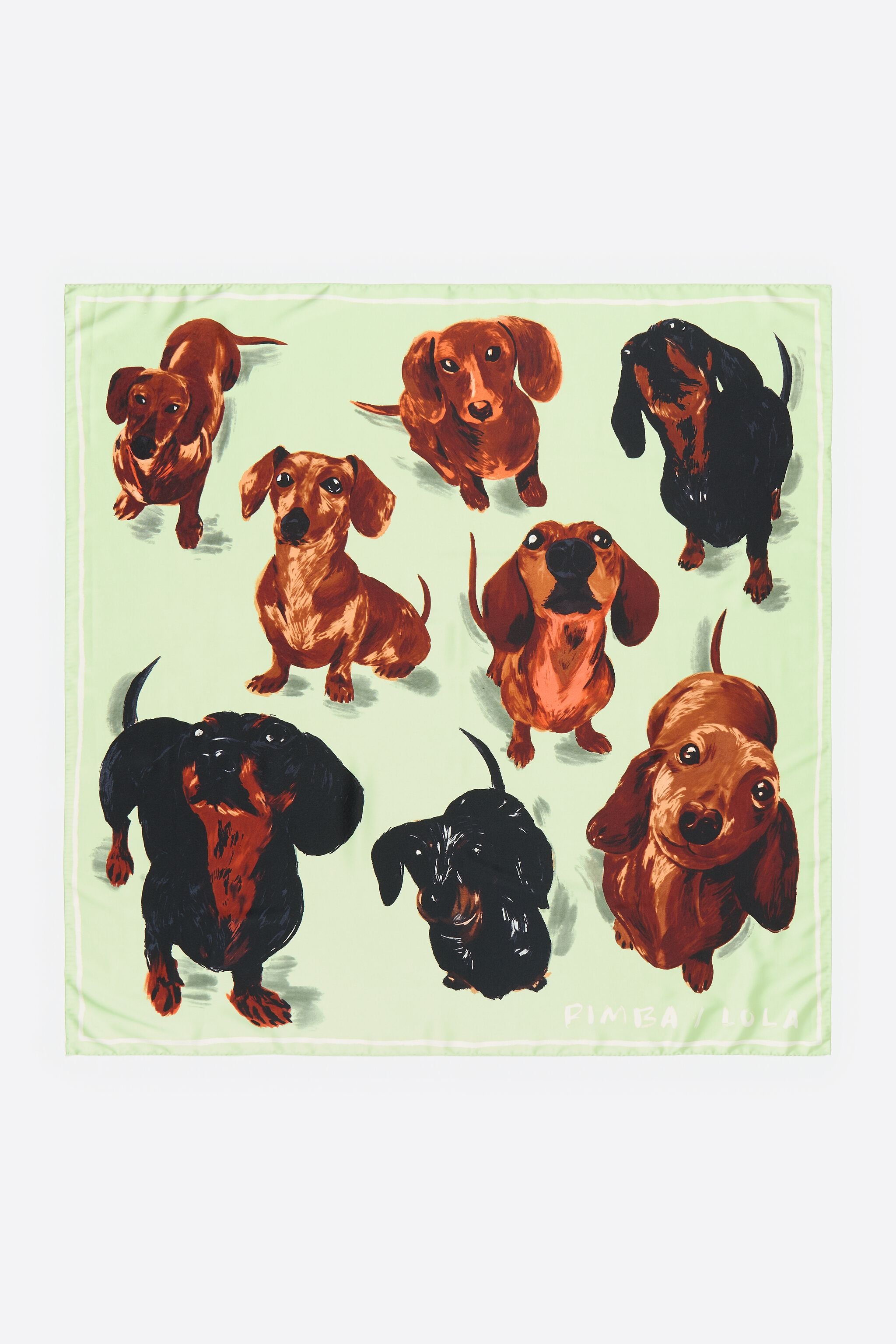 Mint dogs scarf