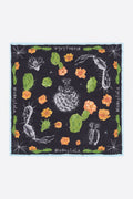 Beaded cactus scarf