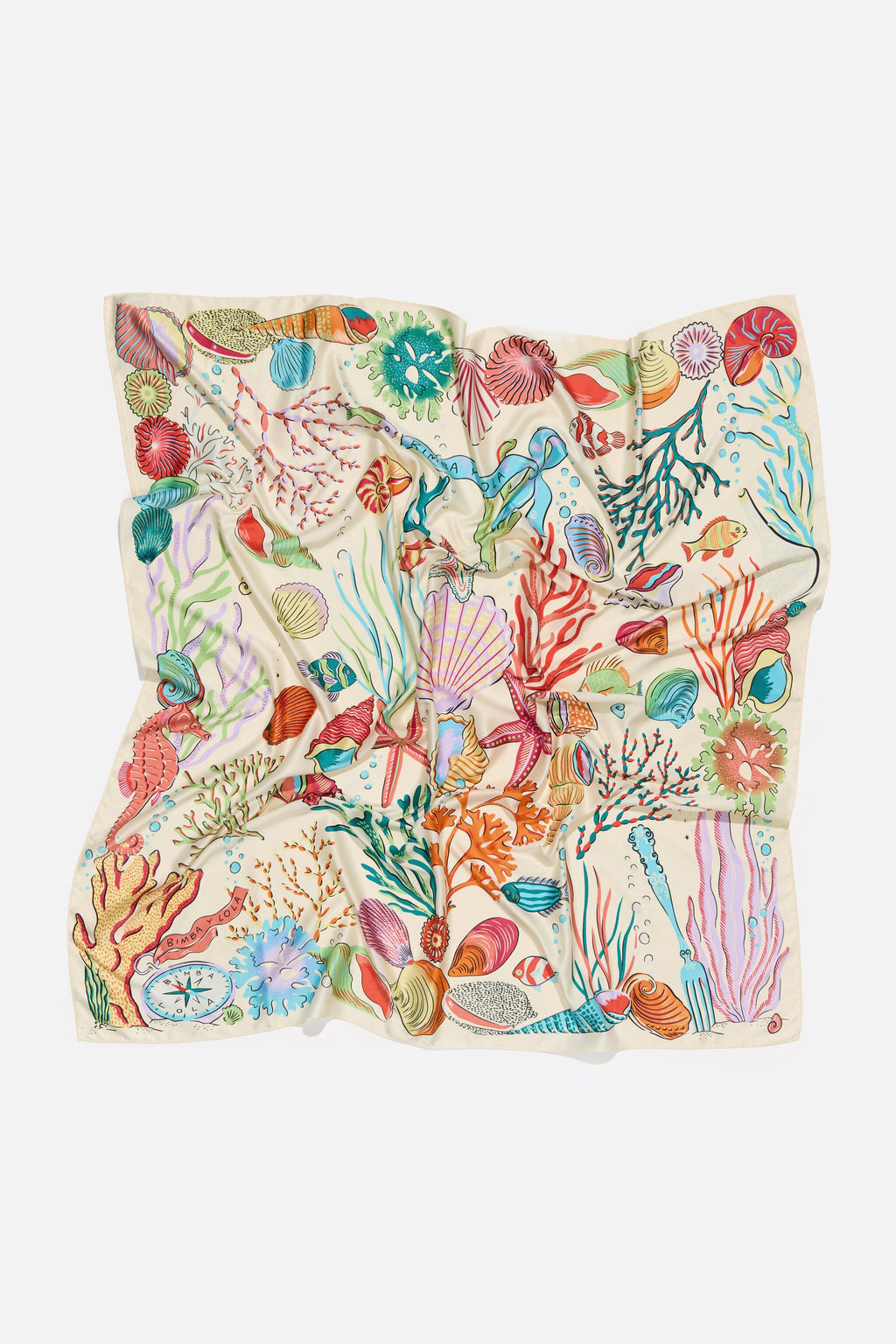 Ivory seabed scarf