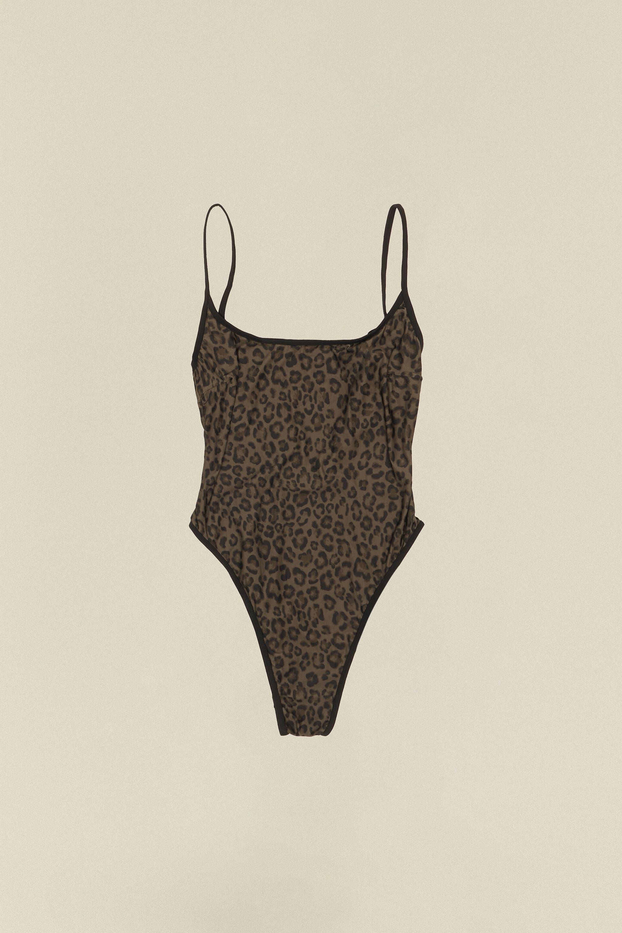 Khaki leopard Thidu swimsuit