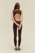 Brown Mariana jumpsuit