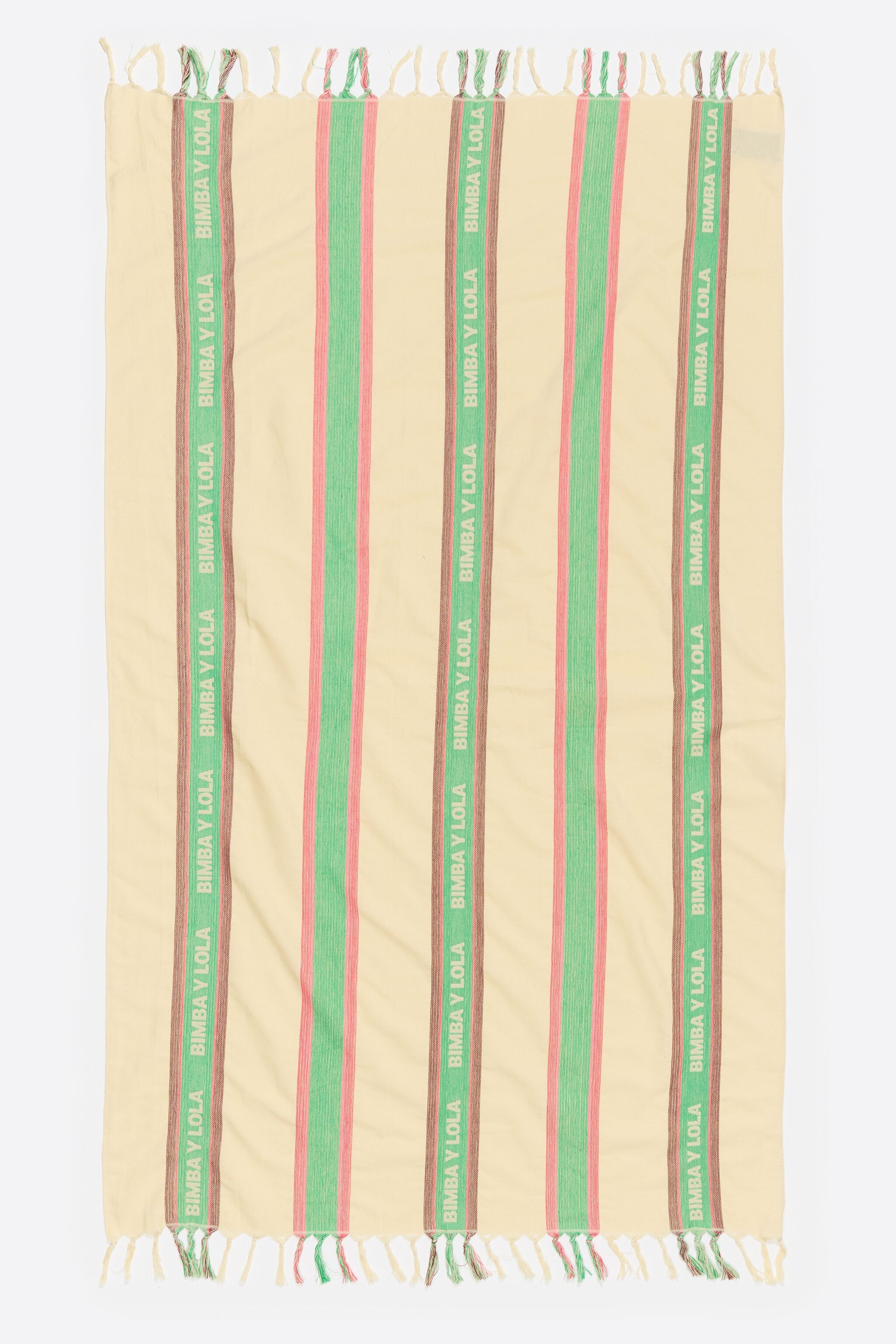 Beige lightweight cotton towel