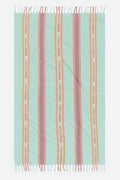 Aquamarine lightweight cotton towel