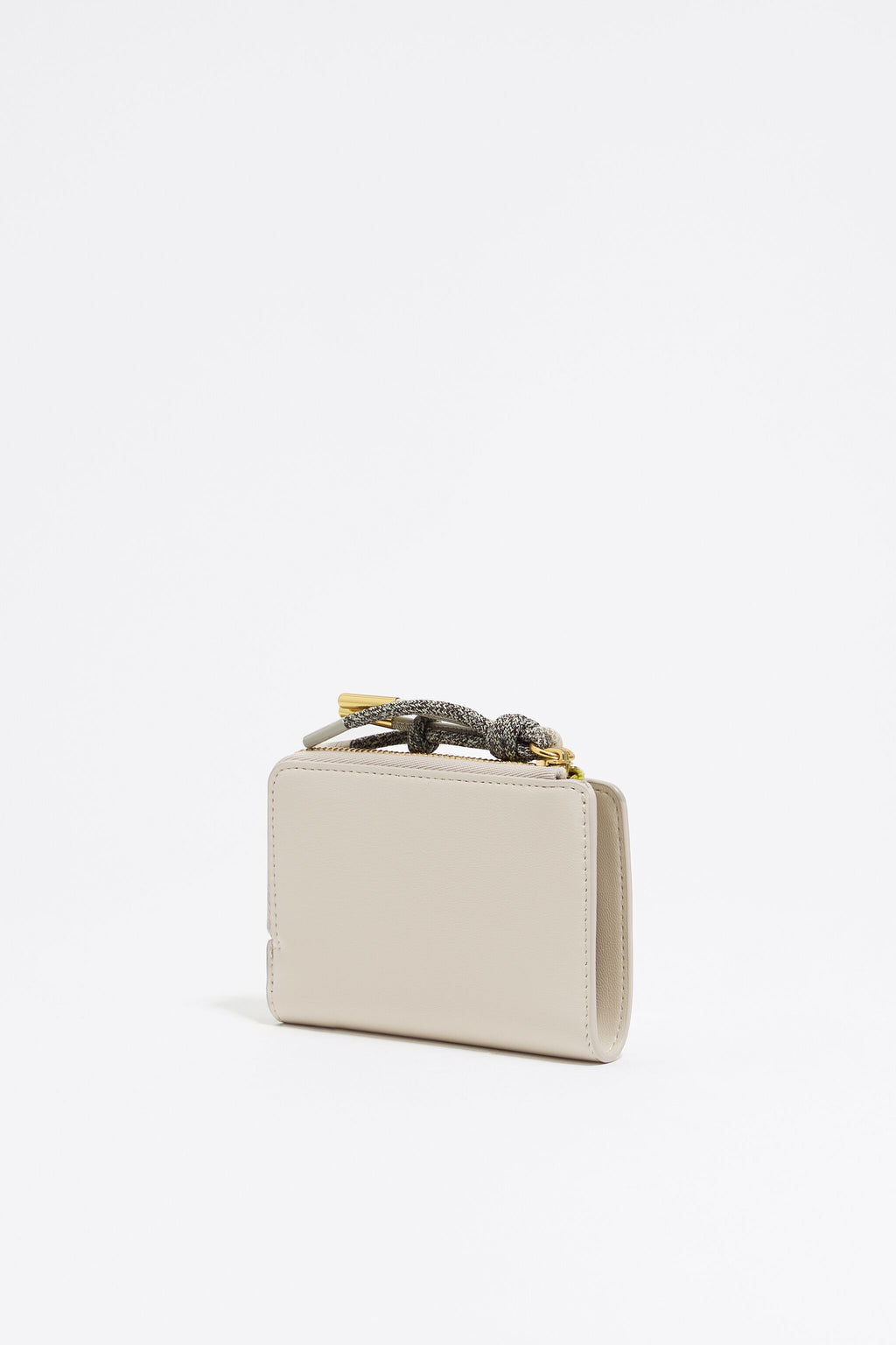 Stone leather purse