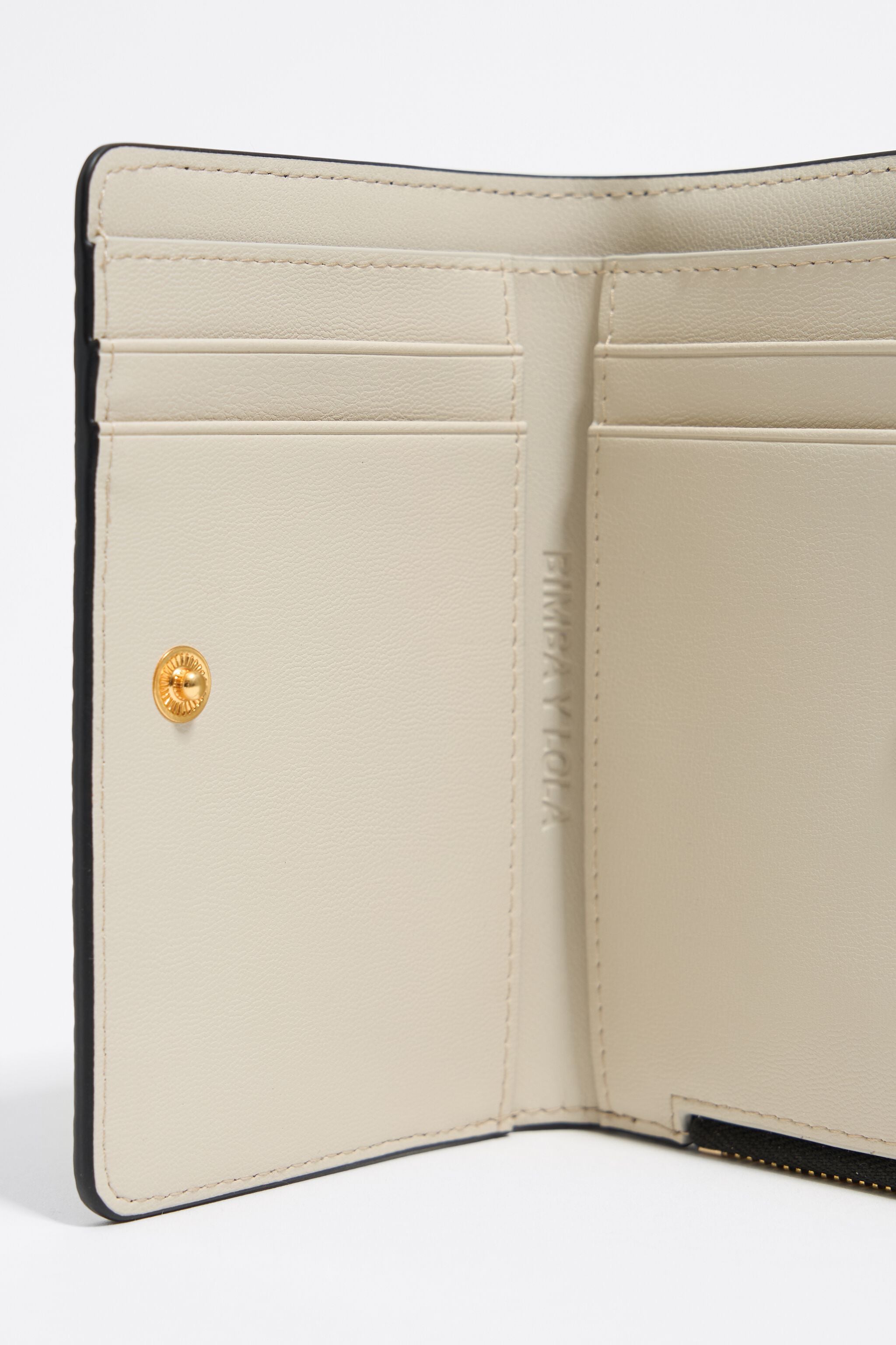 Black leather purse