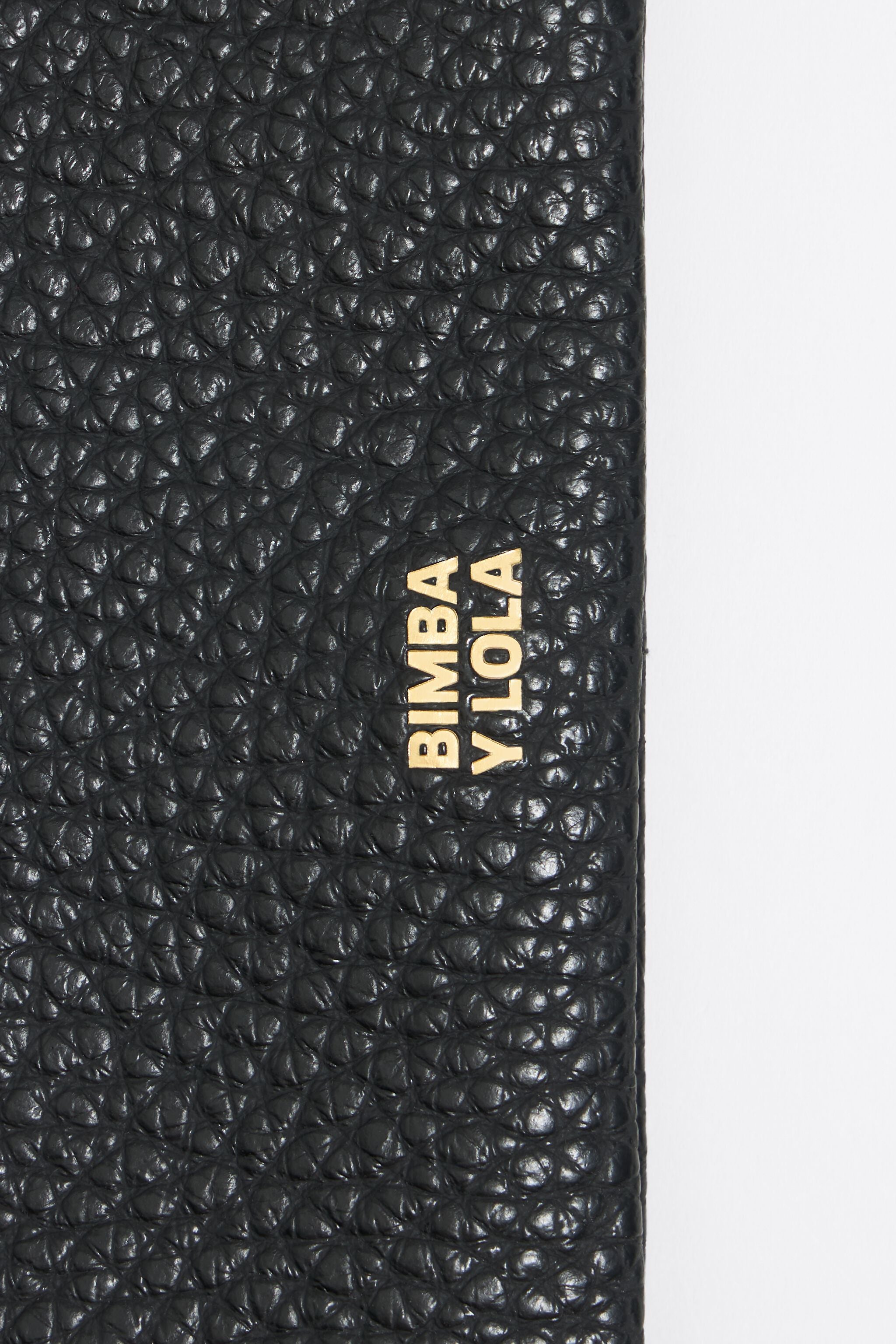 Black leather wallet