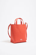 Medium coral leather bag