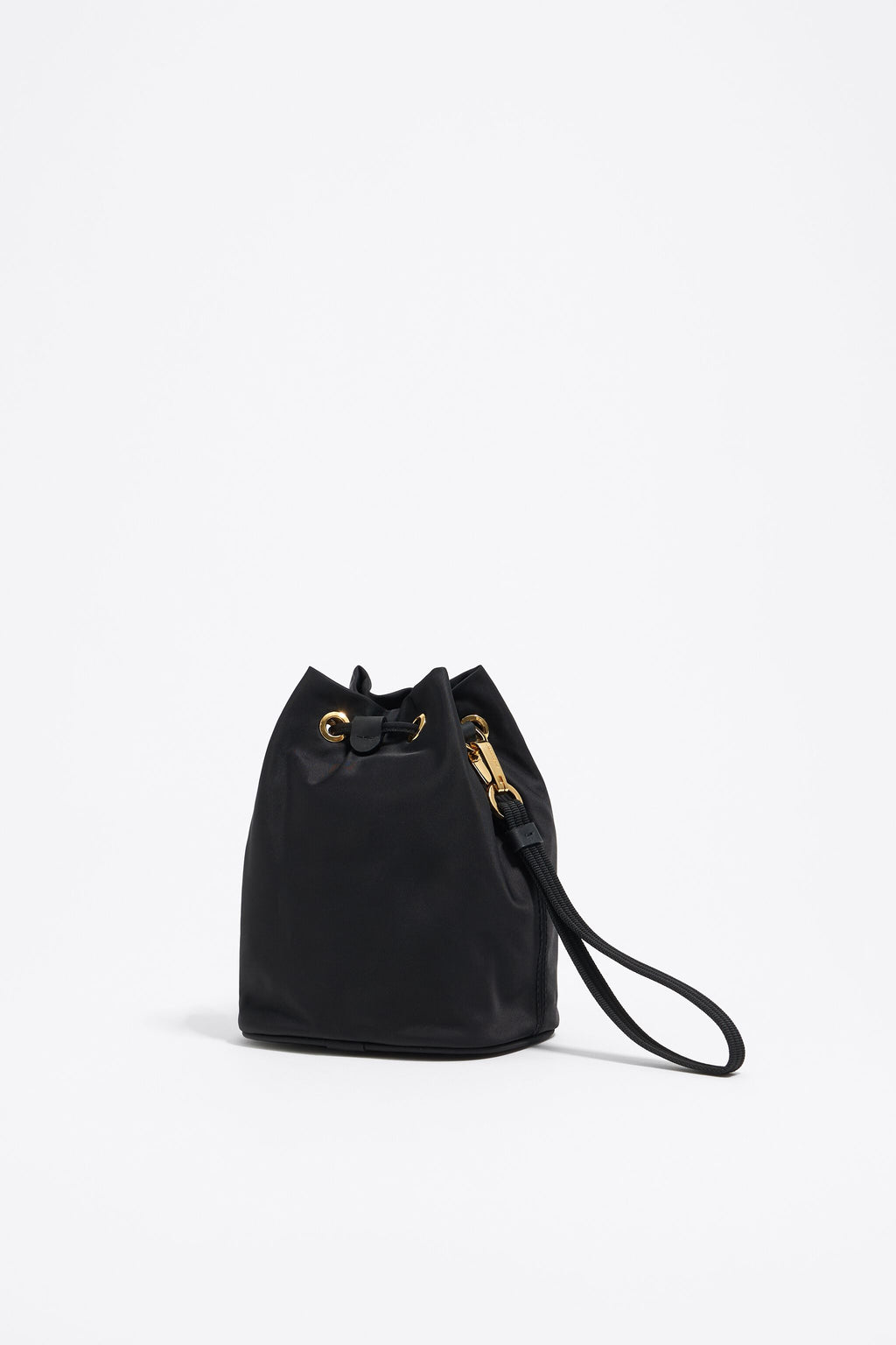 Black nylon make-up case
