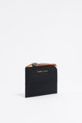 Black nylon coin purse