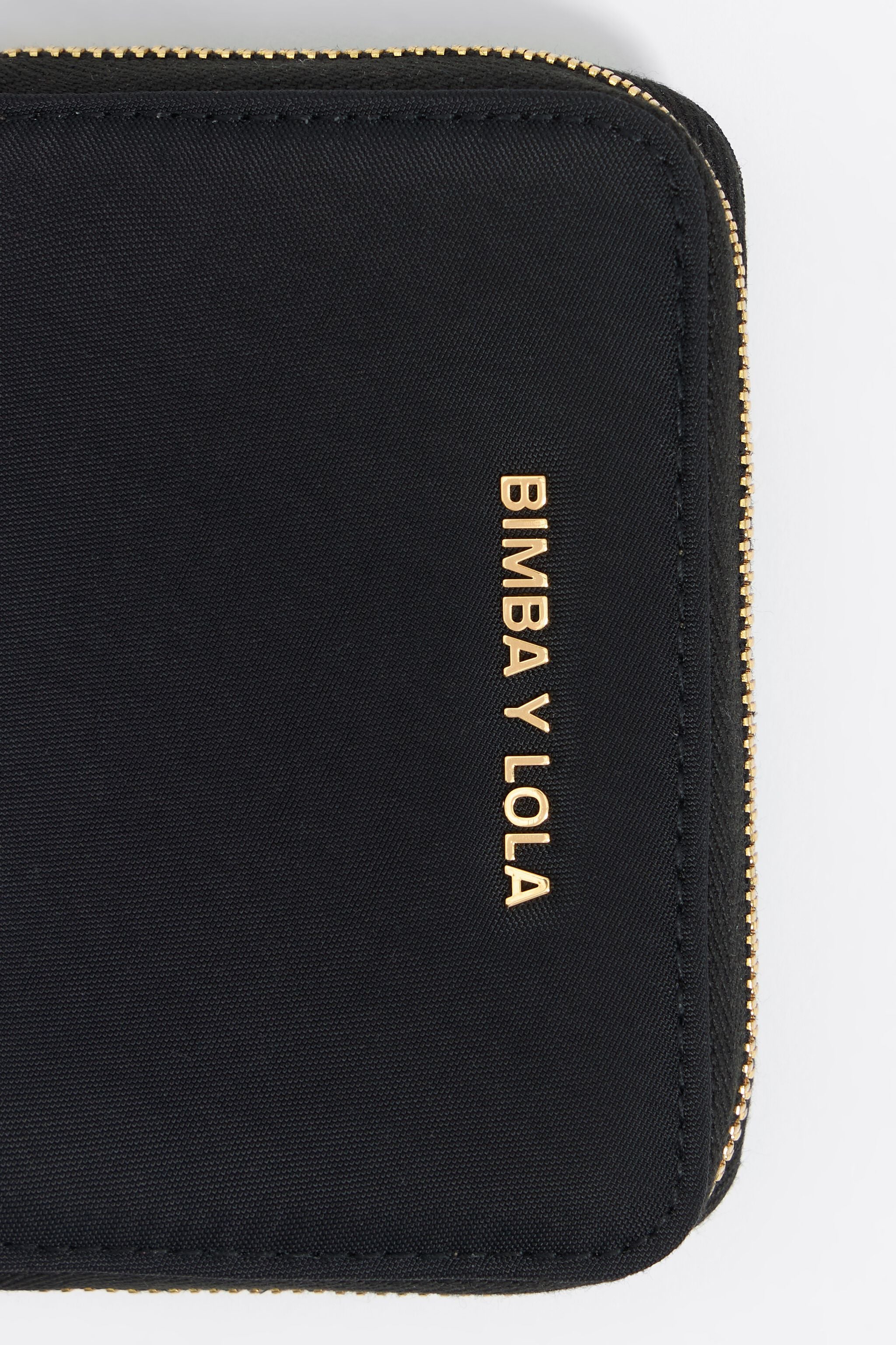 Black nylon purse