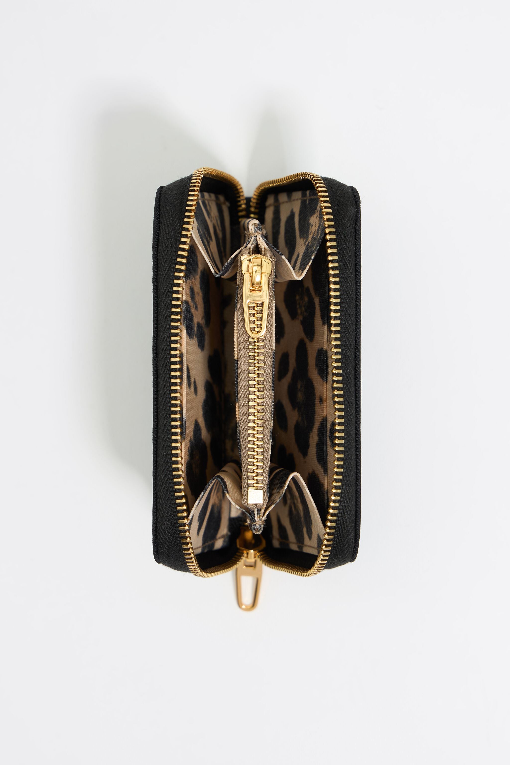 Black nylon purse