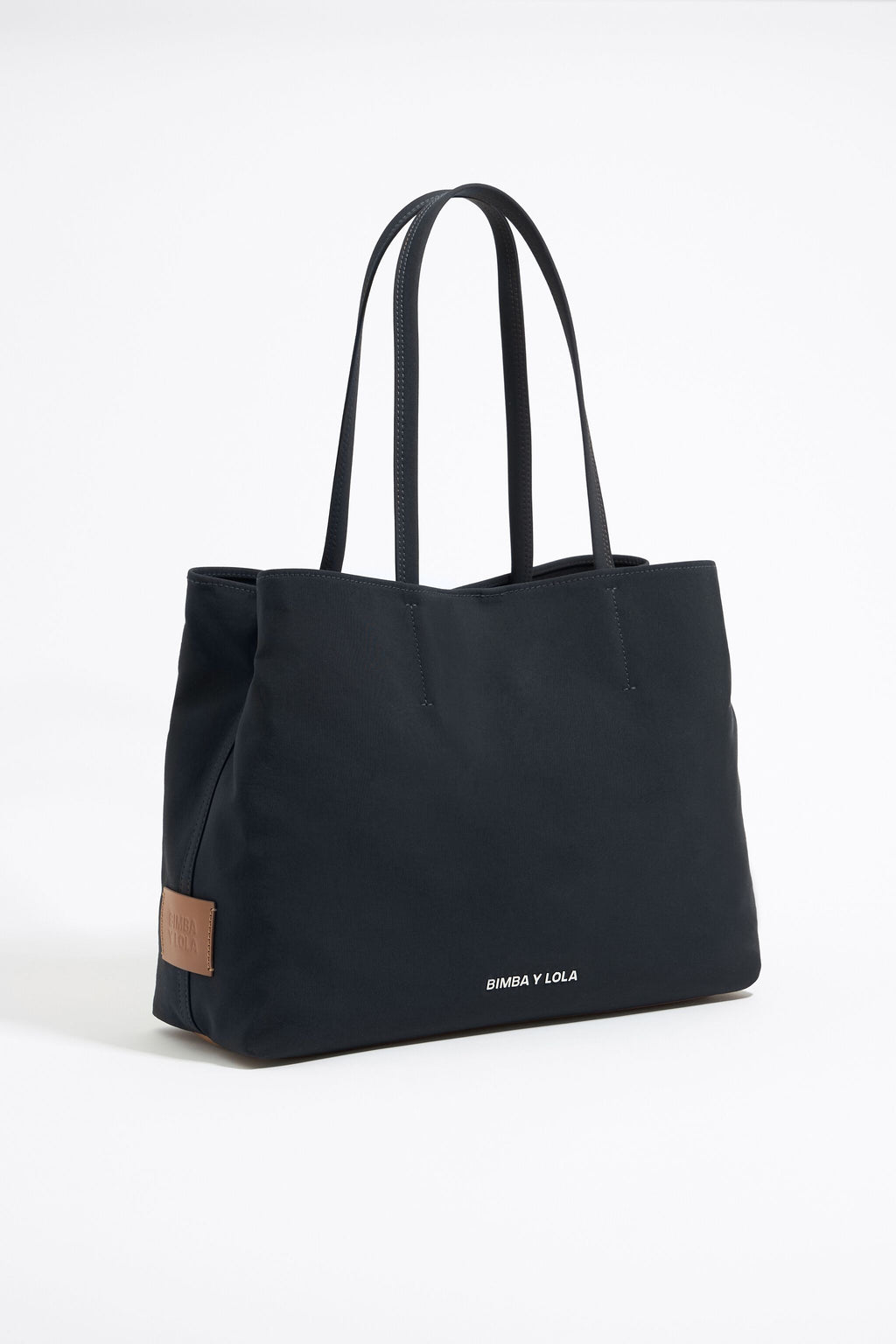 Large midnight nylon Chihuahua shopper bag
