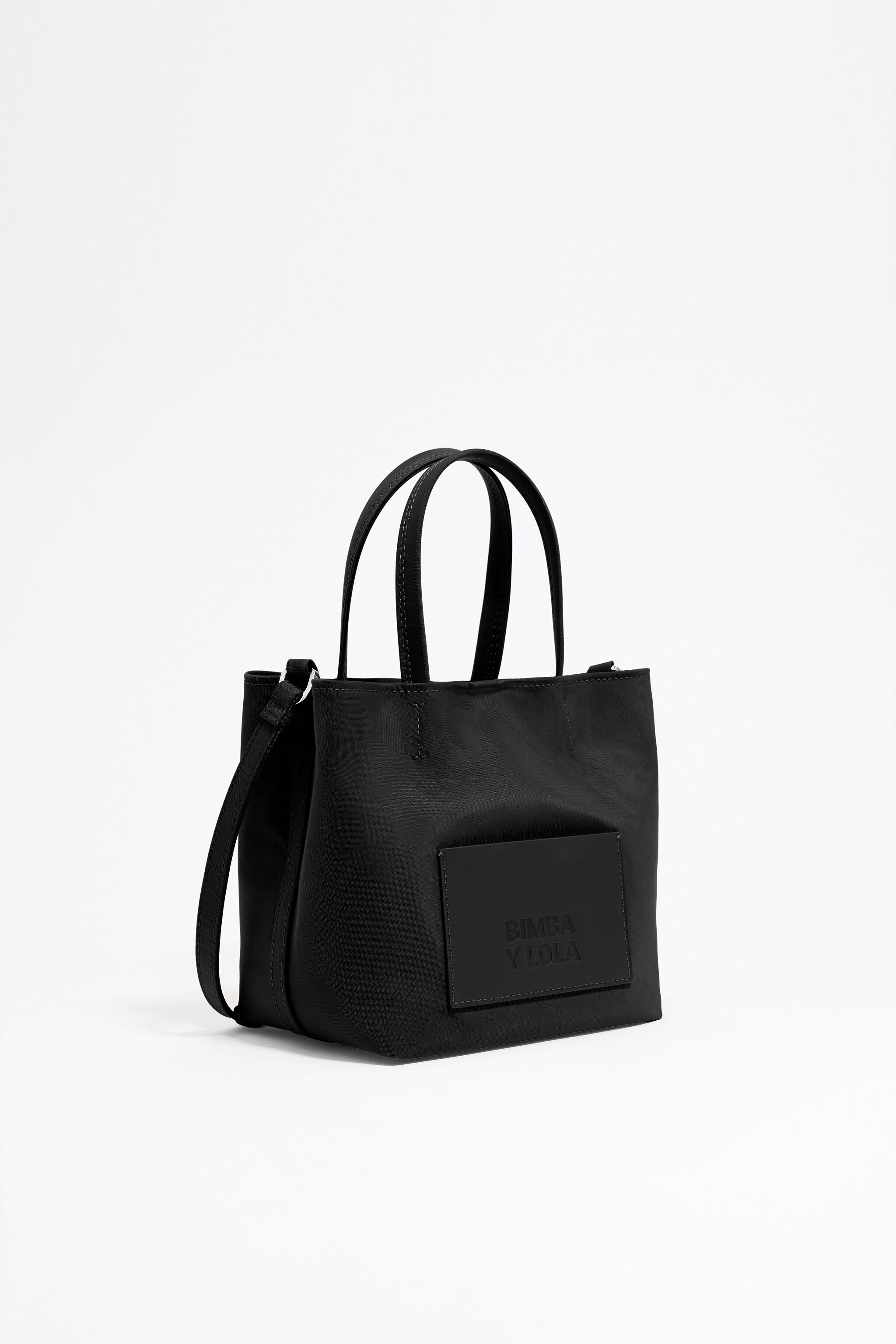 Small black nylon Chihuahua bag