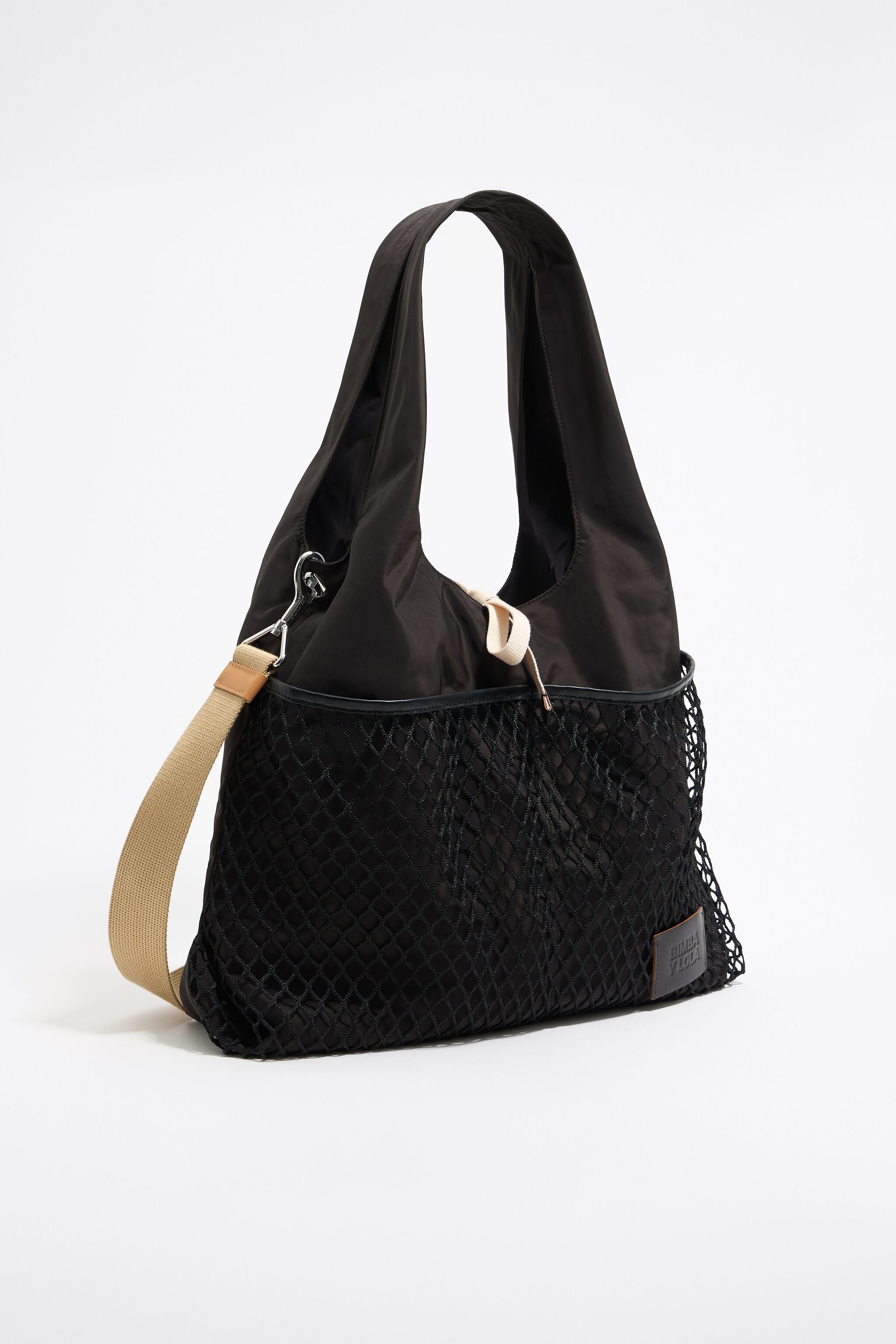 Large black nylon Paper bag