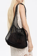 Black mesh Paper bag