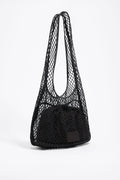 Black mesh Paper bag